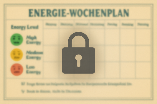 Focus plan – your weekly planner for real life